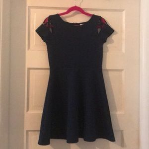 Girls Navy Dress